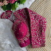 Rk Blouse Heavy Pure Vichitra Silk Pattern Blouse Wholesale Online